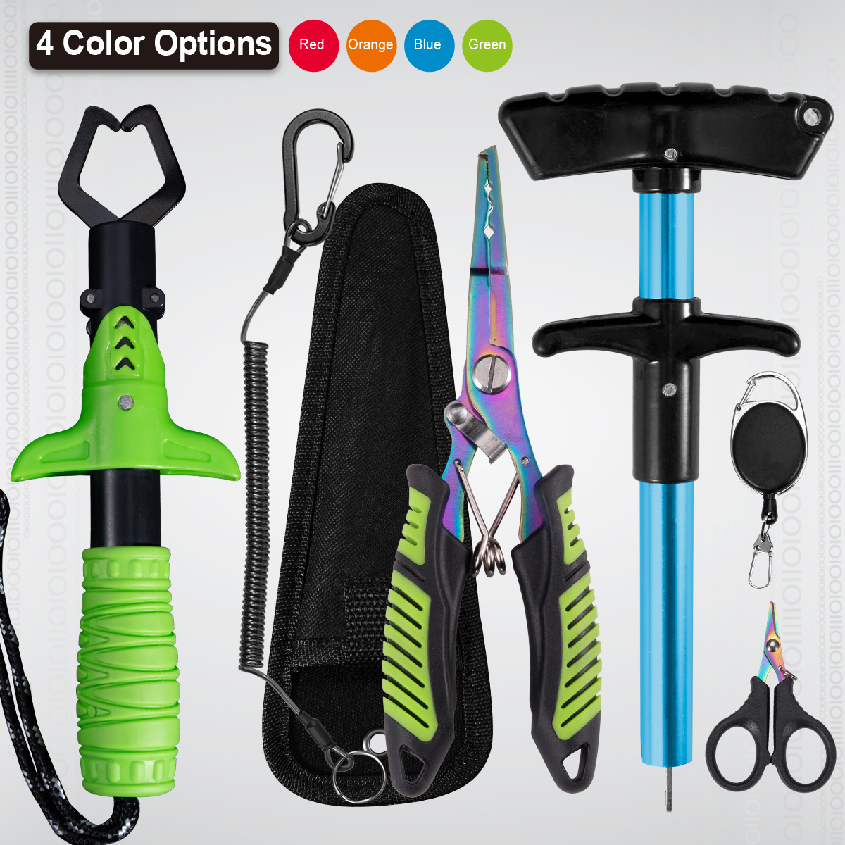 Freshwater Line - 7-piece fishing tool set, professional long-nose