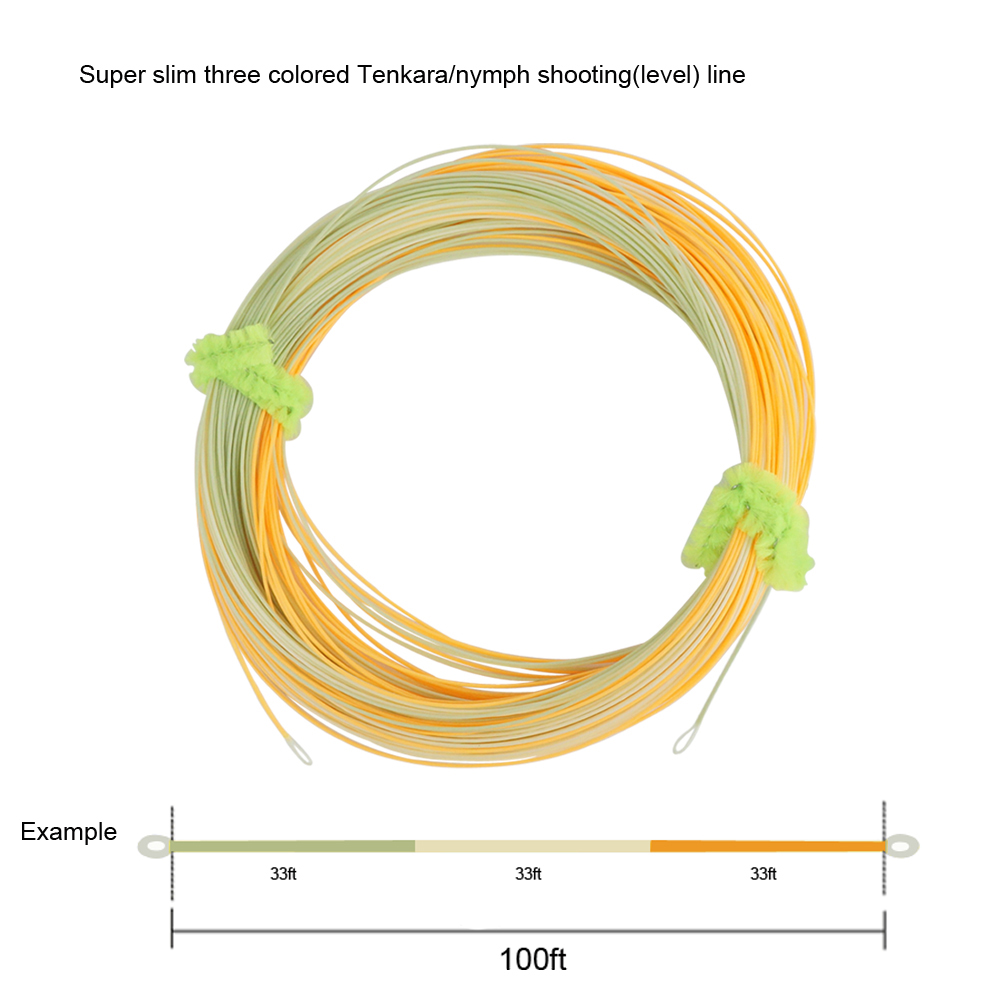 Copolymer Line - Aventik Super Slim Three Colored Tenkara