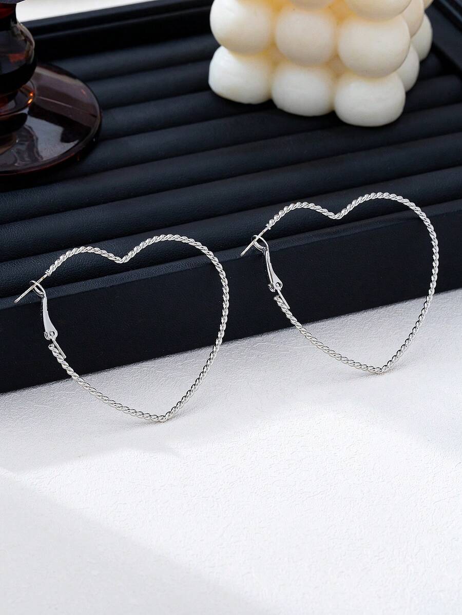 1 Pair Braided Line Heart Shap - Braided Line 리뷰 및 가격