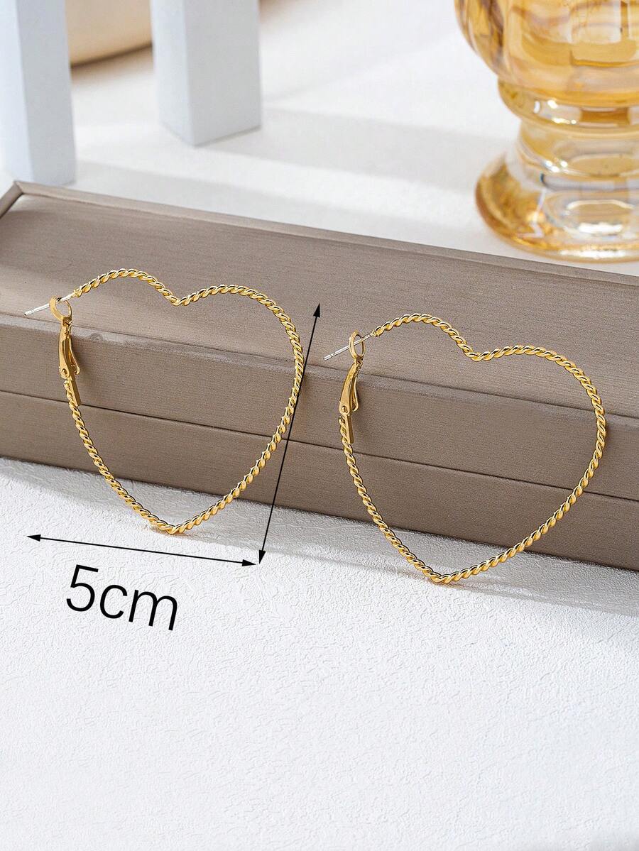 1 Pair Braided Line Heart Shap - Braided Line 리뷰 및 가격