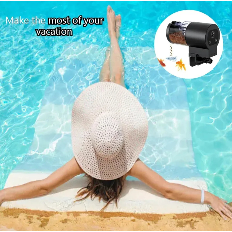 Automatic Fish Food Dispenser  - Fishing Line Dispenser 리뷰 및 가격