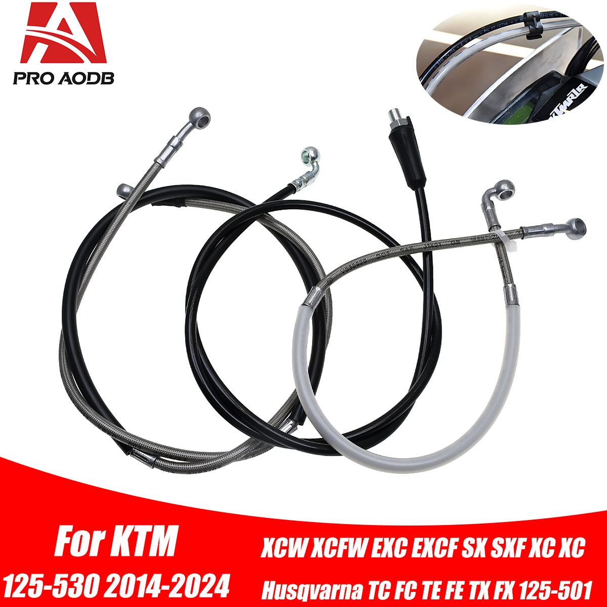 Motorcycle Front Rear Brake Oi - Braided Line 리뷰 및 가격