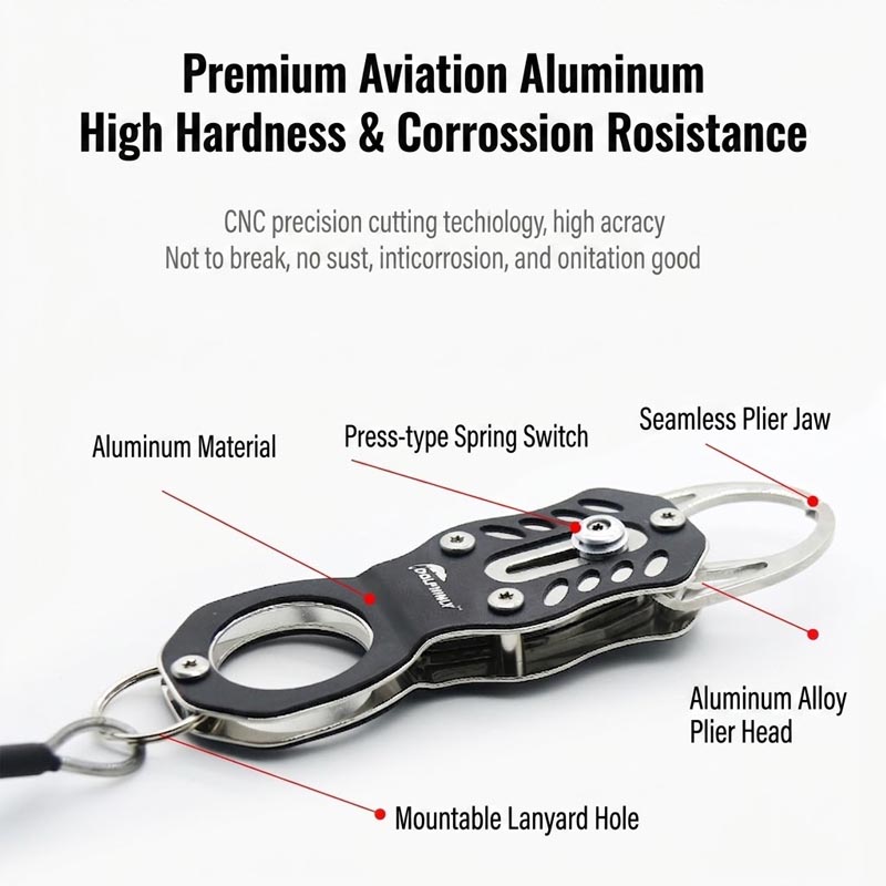 Micro Fishing Pliers and Fish  - Fishing Line Cutter 리뷰 및 가격