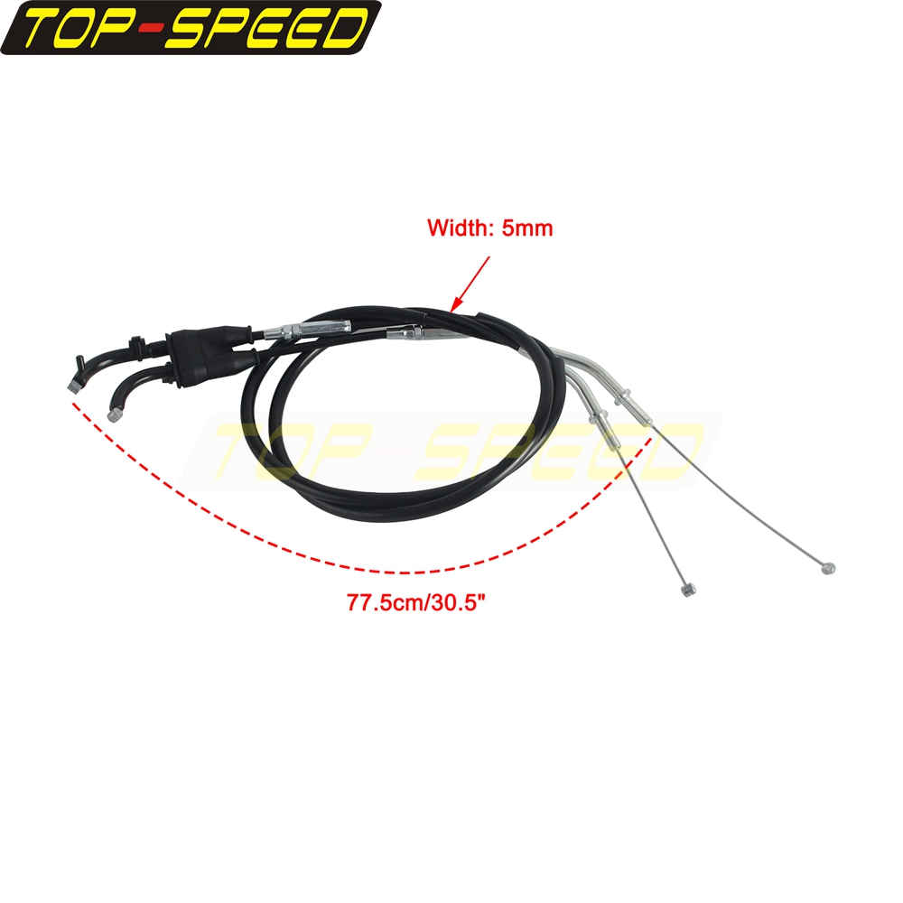 Throttle Cable For Kawasaki ZX - Braided Line 리뷰 및 가격