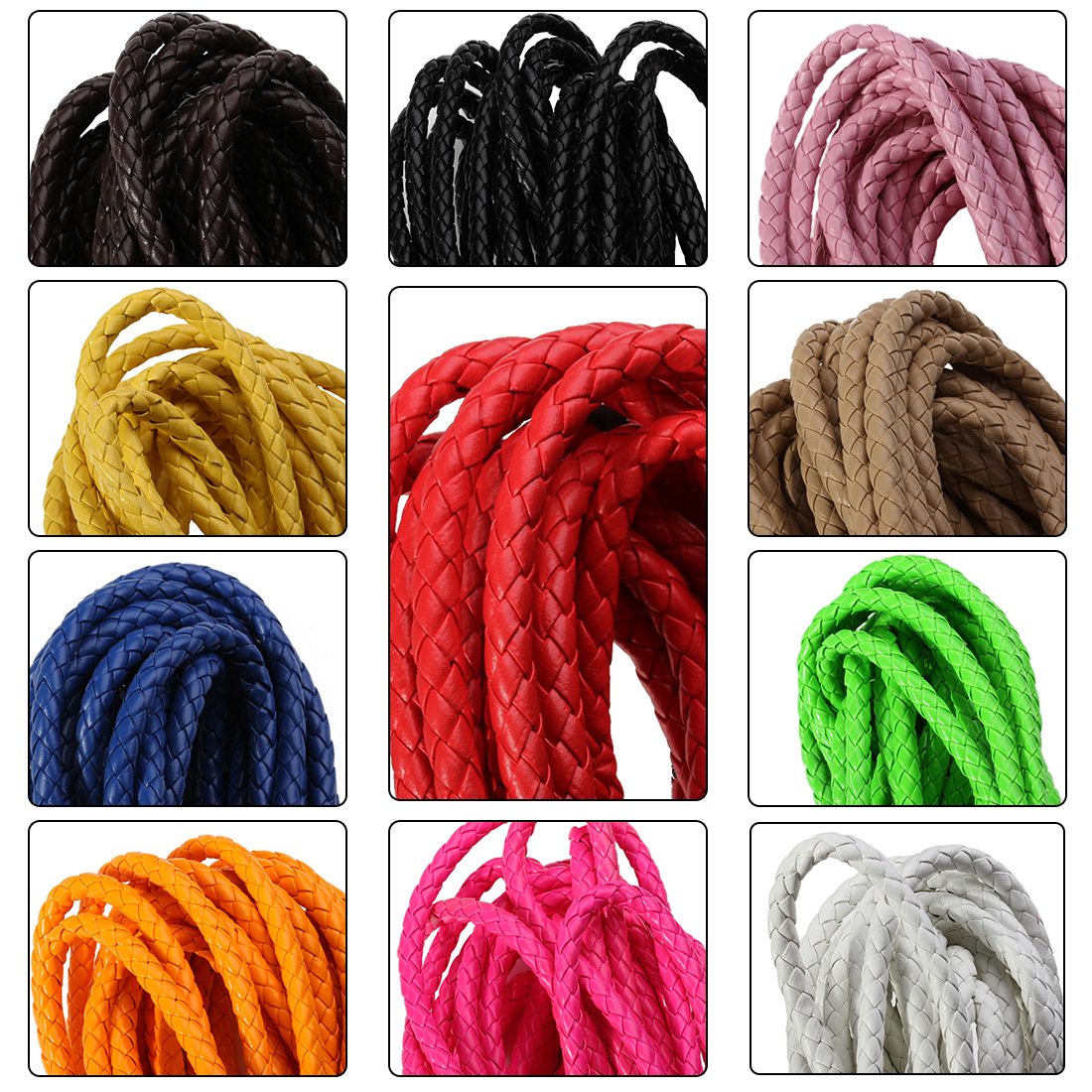 5 Yards/lot 6/7mm Braided Leat - Braided Line 리뷰 및 가격