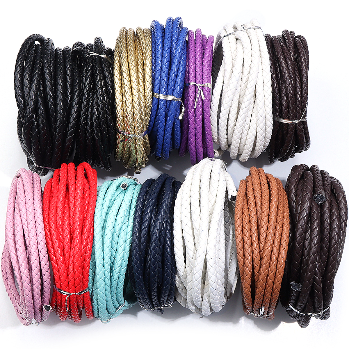 5 Yards/lot 6/7mm Braided Leat - Braided Line 리뷰 및 가격