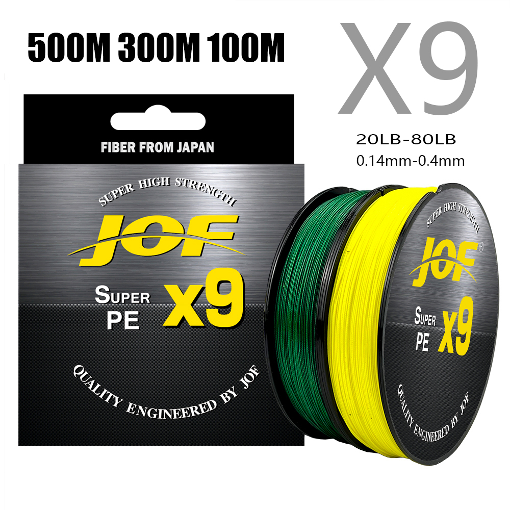 JOF X9 Braided Fishing Line PE - Freshwater Line 리뷰 및 가격